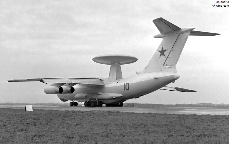1978年12月19日，第一架A-50原型机&ldquo;红色10号&rdquo;在塔甘罗格首飞