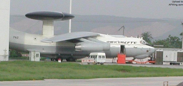 回国的A-50I原型机成为空警-2000的762号原型机