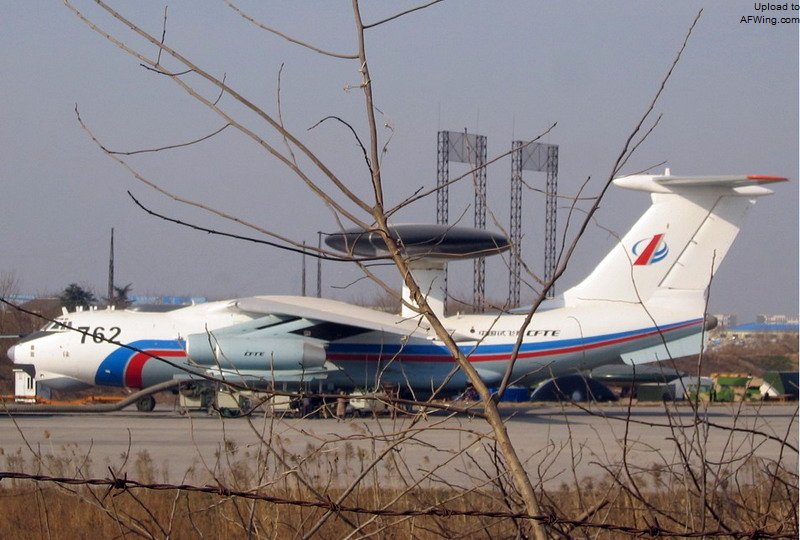 回国的A-50I原型机成为空警-2000的762号原型机