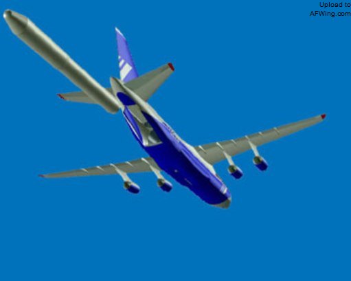 安-124AL空中发射方案