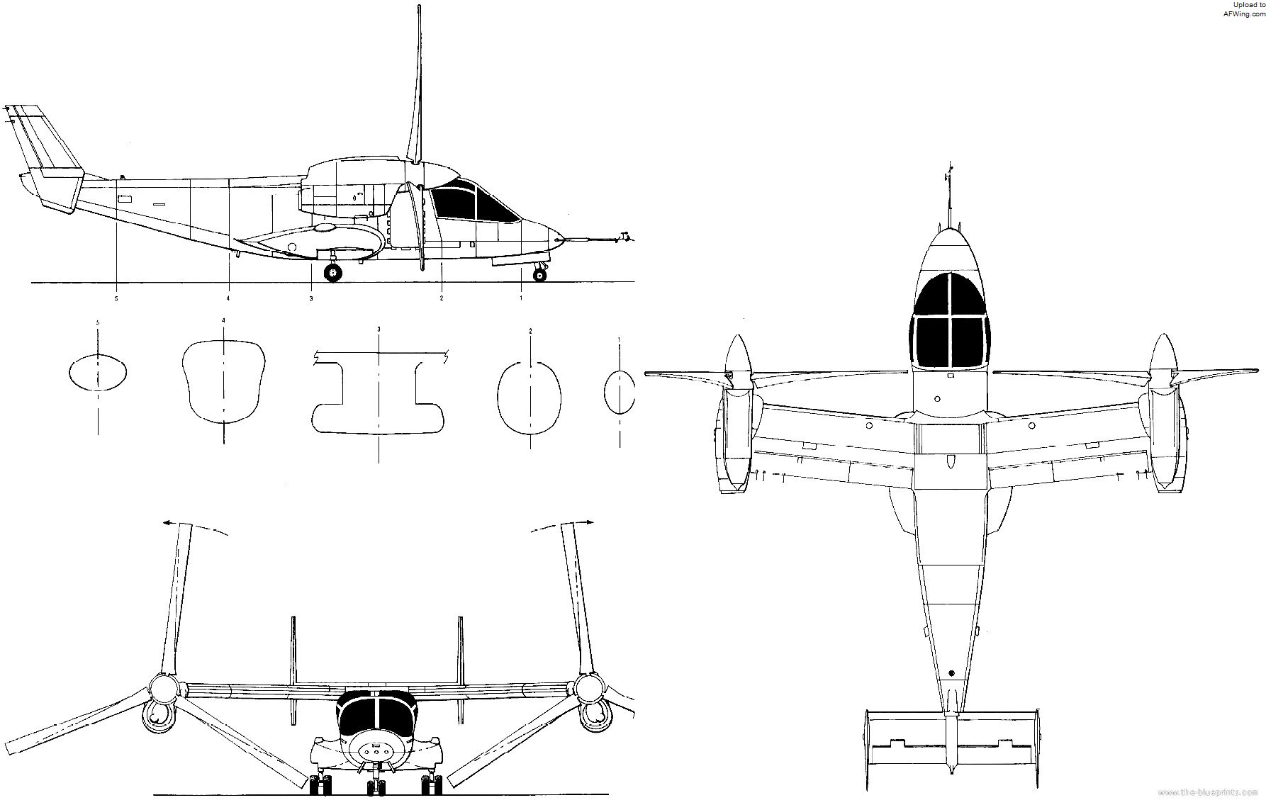 XV-15的气动布局被V-22&ldquo;鱼鹰&rdquo;全盘继承