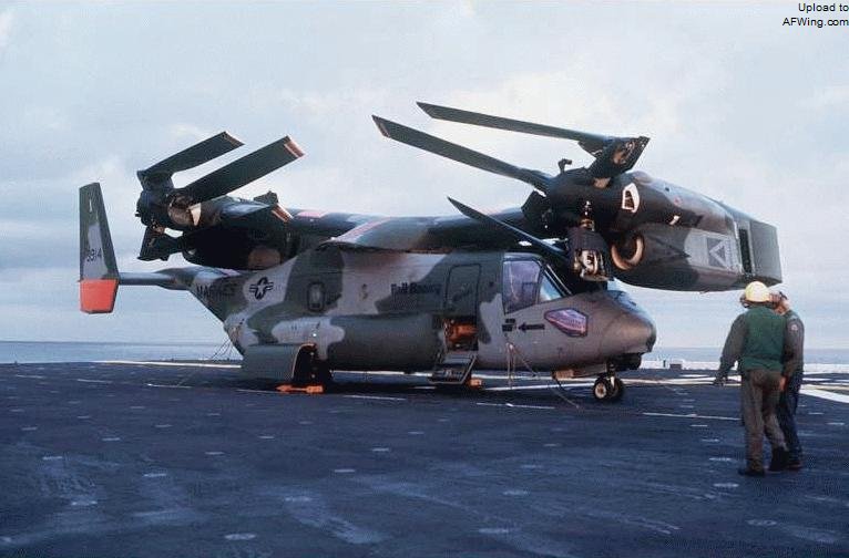 V-22&ldquo;鱼鹰&rdquo;的上舰测试