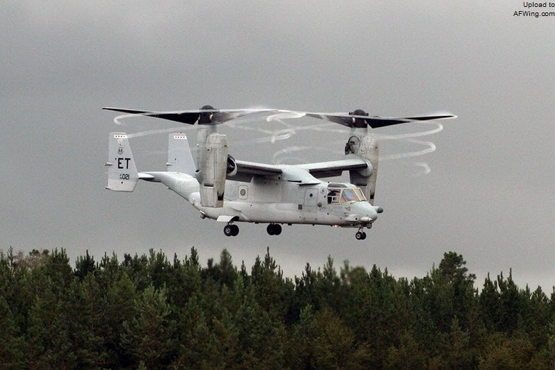 被改装成CV-22B原型机的预生产型MV-22B&ldquo;鱼鹰&rdquo;