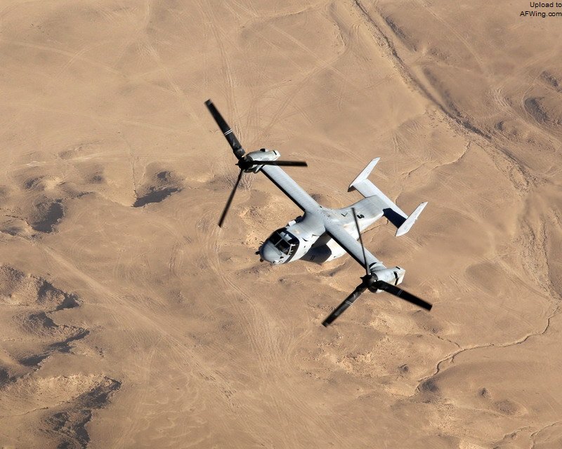 MV-22B在伊拉克接受了实战考验