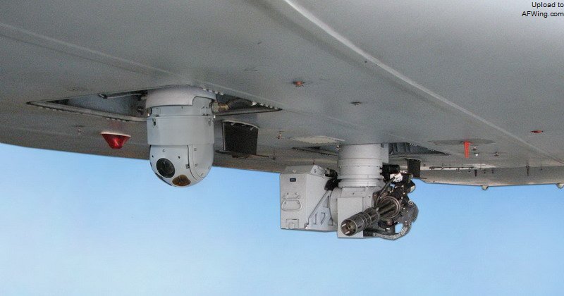 MV-22B的&ldquo;临时防御武器系统&rdquo;（IDWS）炮塔