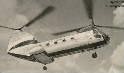V-107/II原型机于1960年10月25日首飞