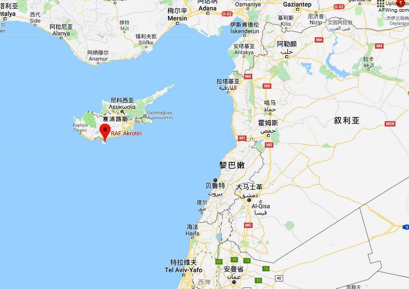 塞浦路斯岛上的阿克罗蒂里皇家空军基地