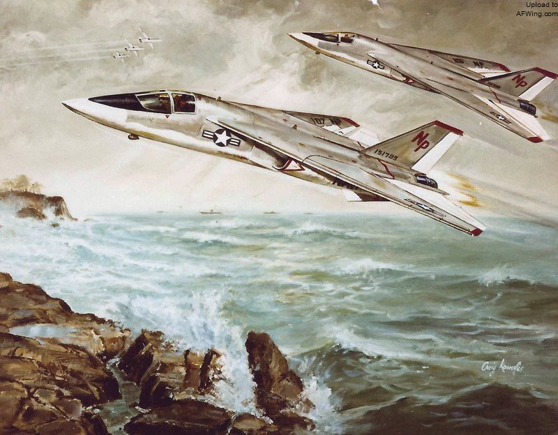 F-111B被海军取消了。这种飞机太大太笨重，是机动困难户，所以最后被&ldquo;雄猫&rdquo;取代