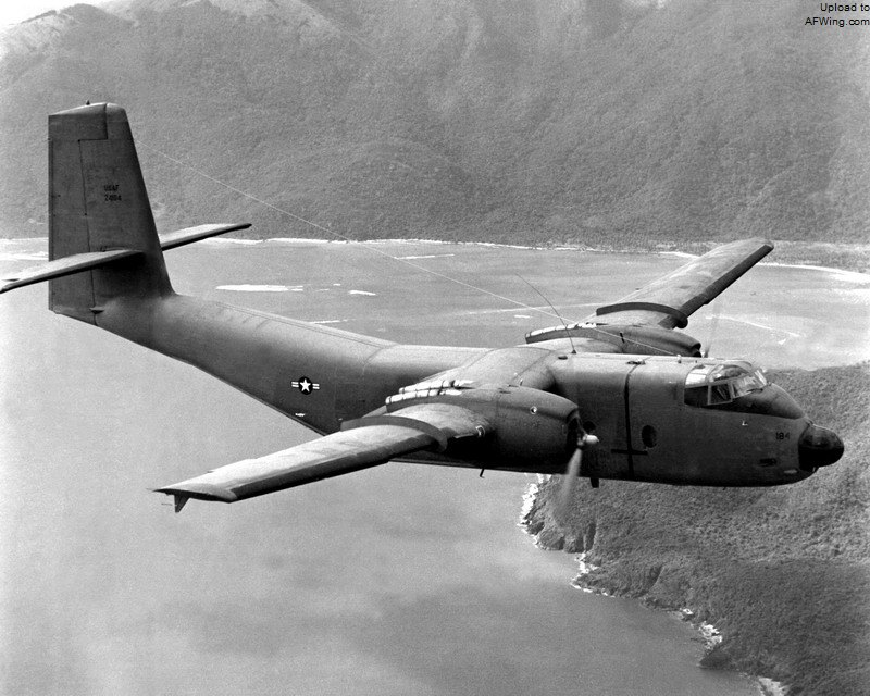 1967年1月被美国空军接收的C-7A