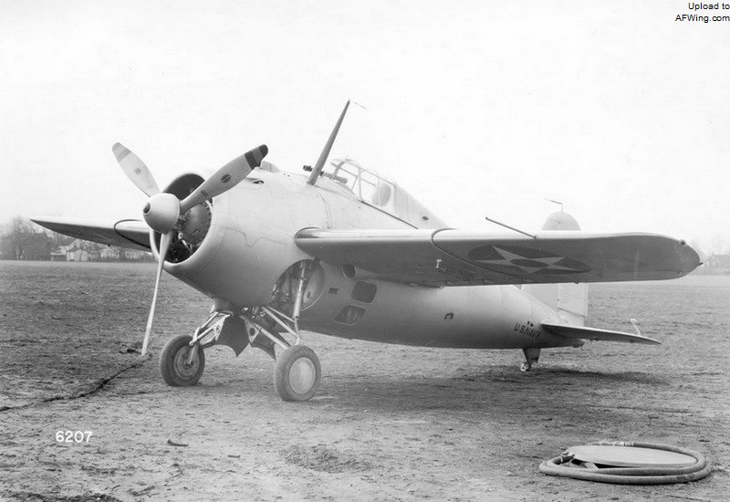 XF4F-2于1938年3月1日返厂重造后的改进式样