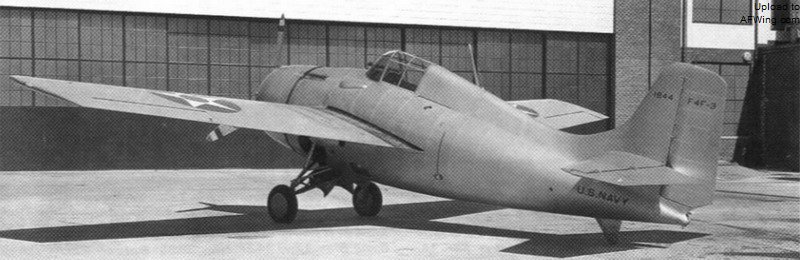 F4F-3第一架早期量产型，机体编号BuNo.1844。这架飞机于1941年3月毁于一次坠机事故