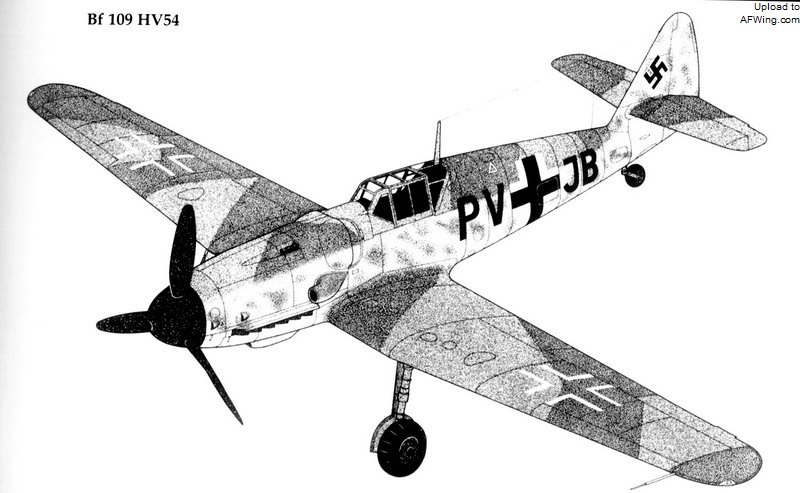 Bf 109H是以是以F型为基础开发的高空战斗机，在10100米高空时可以维持750公里/时的最大极速。