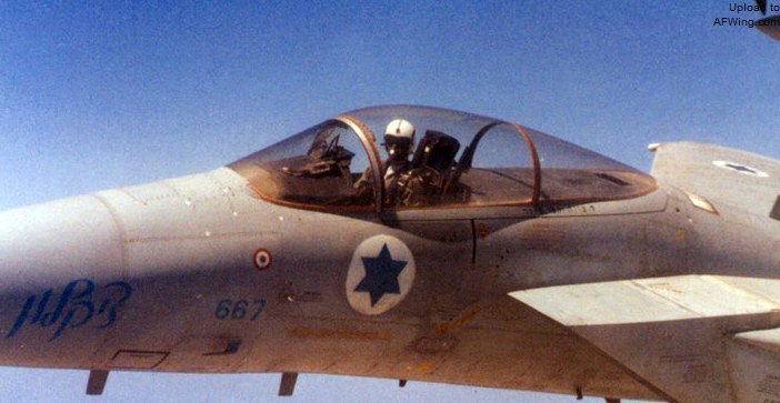 伊夫塔赫&bull;沙德米座机抢劫2号，F-15A机号667