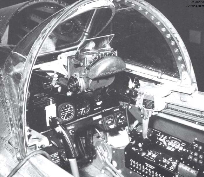 P-80A的座舱布局