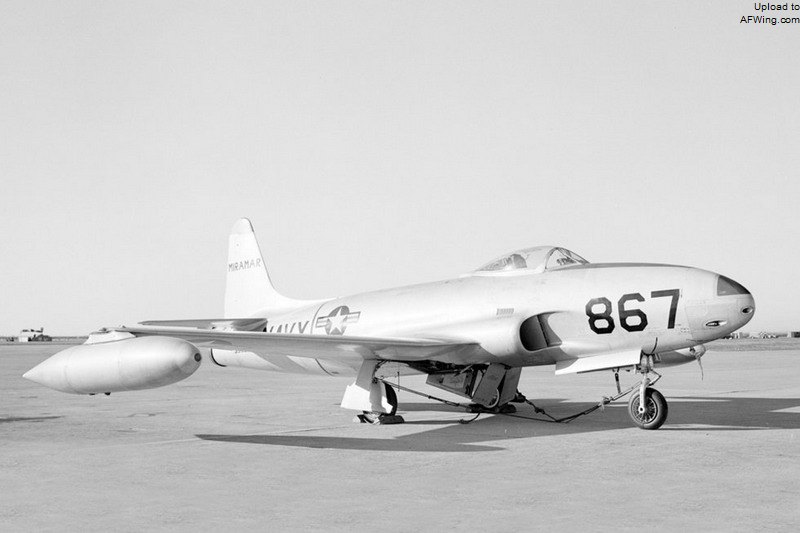 米拉马航空站的TV-1（P-80C-1-LO）