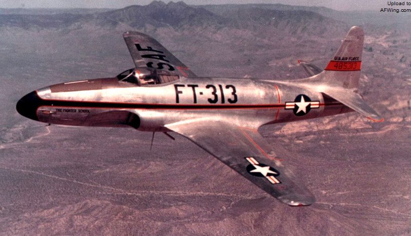 1948年美国空军训练中队的F-80C