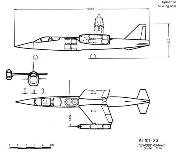 VJ 101C X3双座教练型