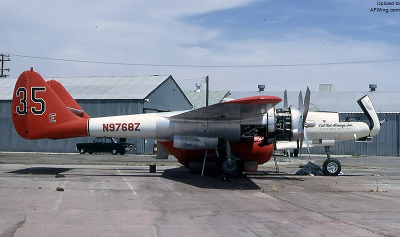 RF-61C 45-59300最终被改装为N9768Z灭火机