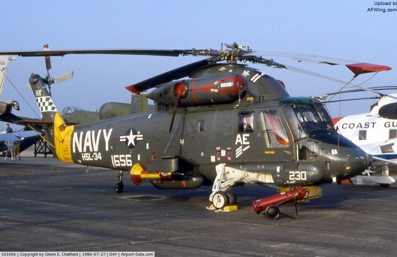 SH-2F&ldquo;海妖&rdquo;LAMPS Mk II反潜直升机