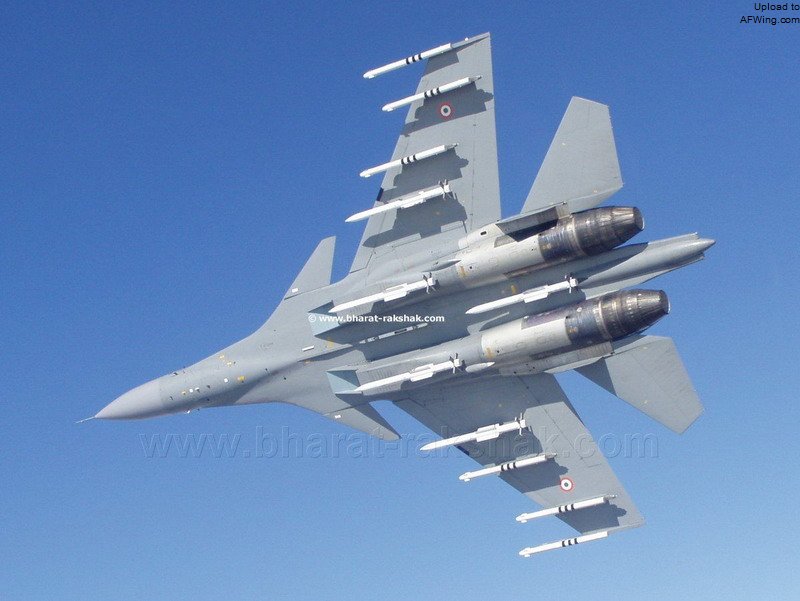 全空空挂载的苏-30MKI