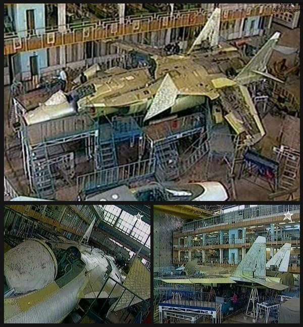 S-37原型机的静力测试