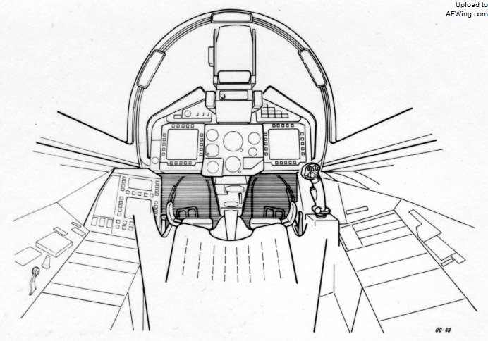 S-37生产型的座舱布局