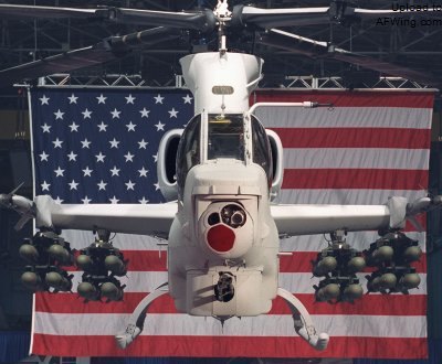AH-1Z的挂载能力已经能和AH-64相比