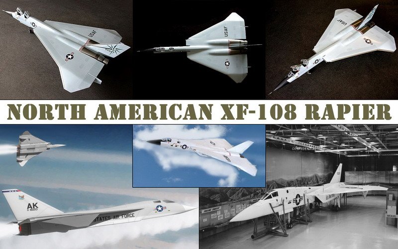 XF-108作为和XB-70同时期的项目，被航空迷们所铭记