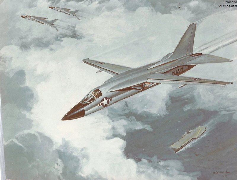 F-111B，F-111家族中唯一的截击型号，搭载了颇负盛名的AN/AWG-9火控系统，但是由于其糟糕的性能，并不为人所喜爱