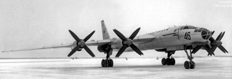 图-95M原型机46号，由一架图-95改装而来