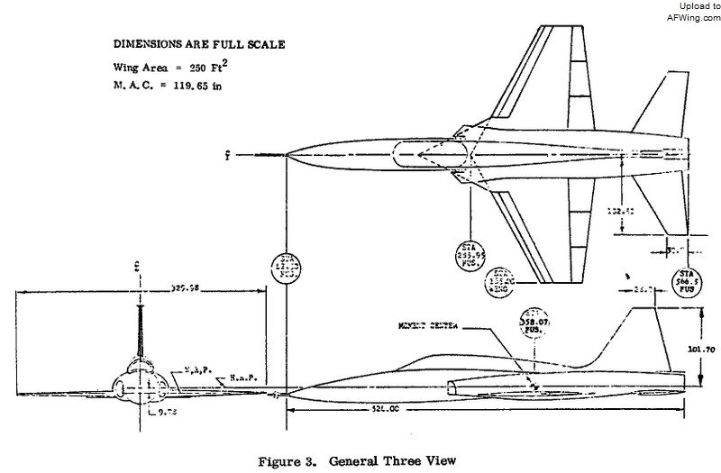 YF-17最早的N300方案活脱脱就是F-5E的放大型