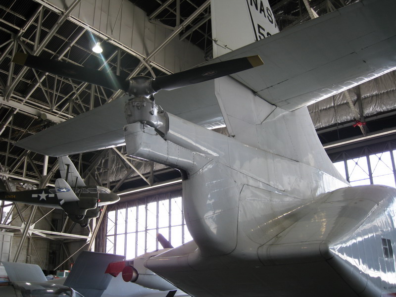 XC-142A的水平尾桨