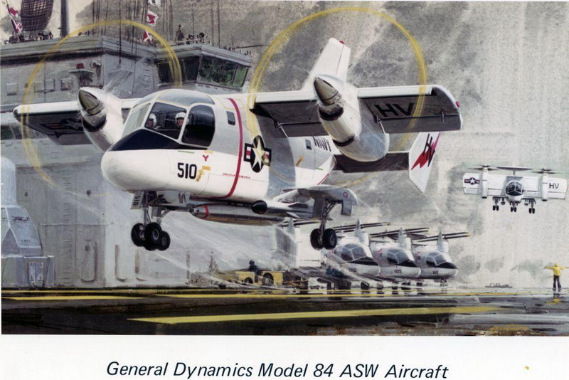 CL-84舰载型想象图