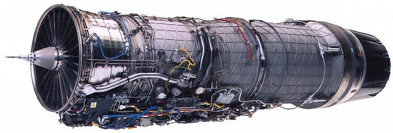 F100-PW-229的识别特征是尾喷管采用了碳纤维整流片