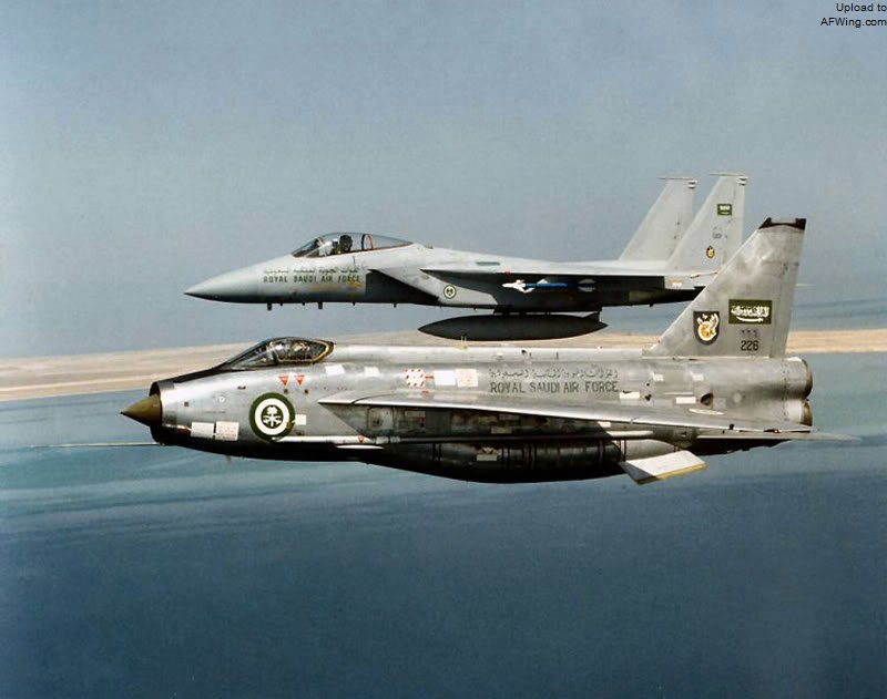 沙特空军的&ldquo;闪电&rdquo;和F-15