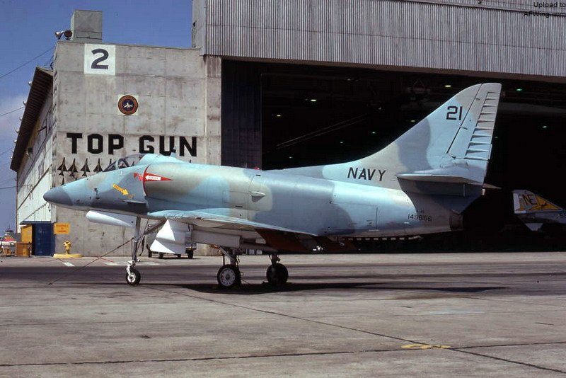 Topgun的A-4E