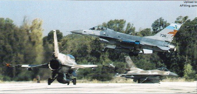 和平大理石IV交付的F-16A/B机体是美国空军的二手货，保留了原本的美国空军涂装，这些飞机由144中队使用至2005年10月，1999年后，飞机逐渐开始换上以色列的沙漠迷彩