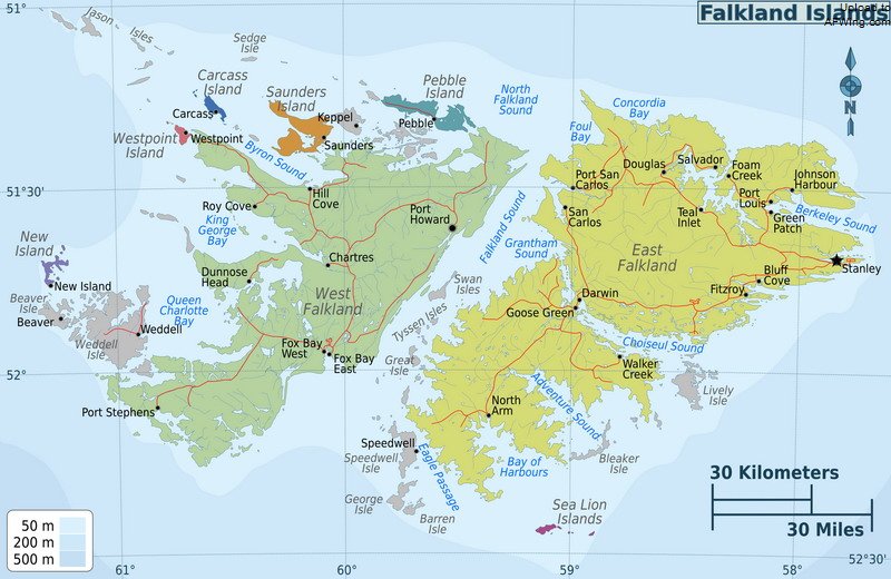 马岛地图