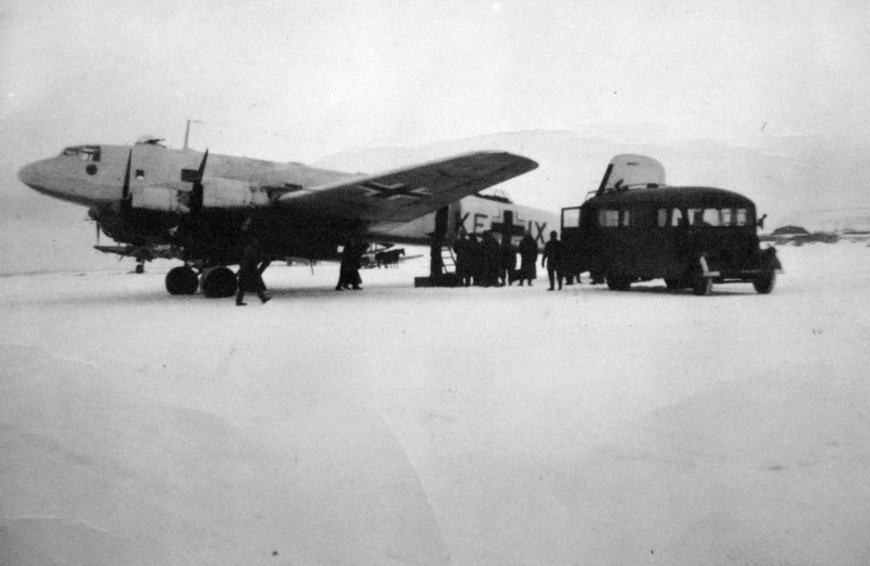 Fw 200C是另一款被绝望之中的德国空军用作货运飞机的机型